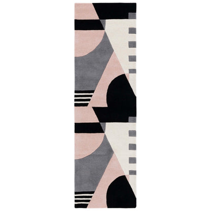 SAFAVIEH Fait main Rodeo Drive Willow Abstrait en laine moderne du milieu du siècle