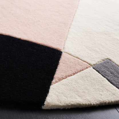 SAFAVIEH Fait main Rodeo Drive Willow Abstrait en laine moderne du milieu du siècle