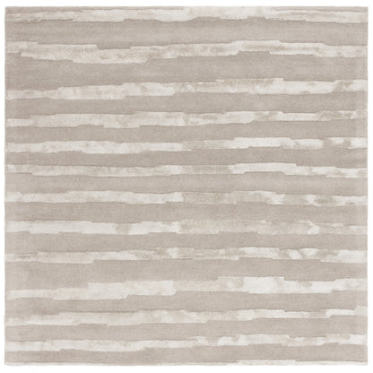 Tapis SAFAVIEH Soho à rayures Kikue fait main en laine de Nouvelle-Zélande