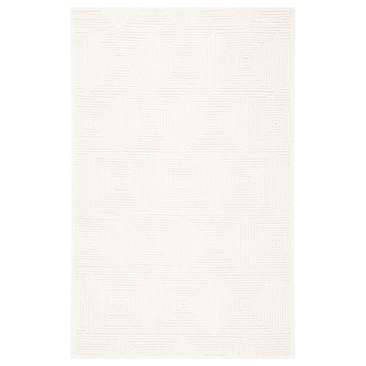 Tapis texturé en laine Nigina fait main SAFAVIEH