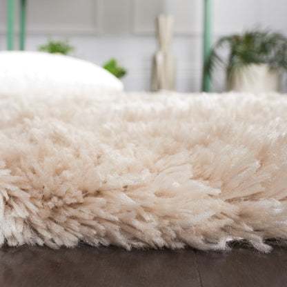 SAFAVIEH Tapis extra épais fait main Vukosava Shag Guenevere 3 pouces