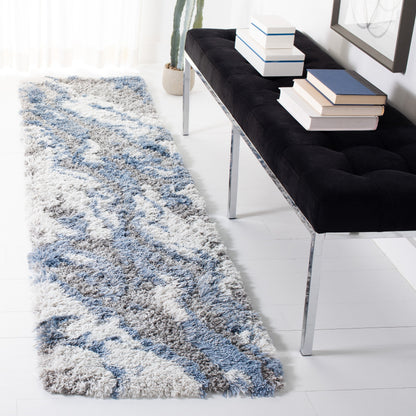 Tapis SAFAVIEH Horizon Shag Remona de 6,6 cm d'épaisseur