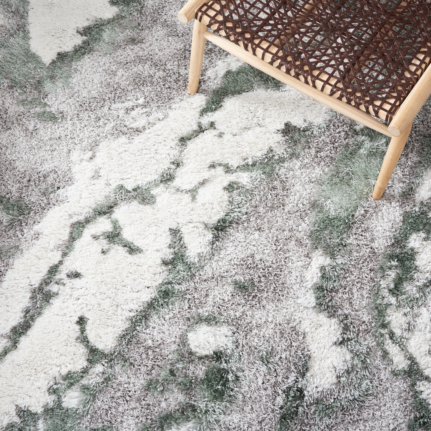 Tapis SAFAVIEH Horizon Shag Remona de 6,6 cm d'épaisseur