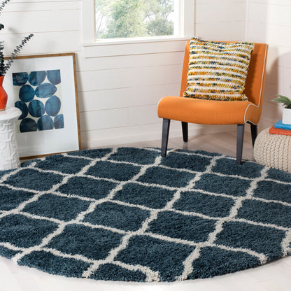 Tapis SAFAVIEH Hudson Shag Athena Trellis de 5 cm d'épaisseur