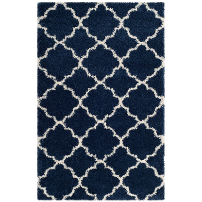 Tapis SAFAVIEH Hudson Shag Jeryl Glam Trellis de 5 cm d'épaisseur