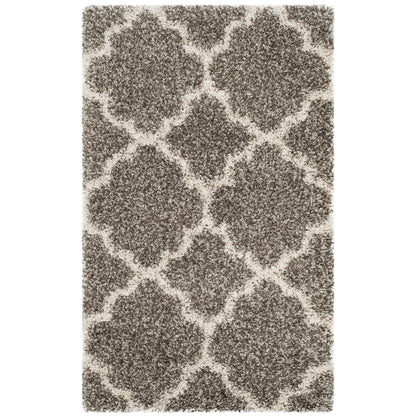 Tapis SAFAVIEH Hudson Shag Jeryl Glam Trellis de 5 cm d'épaisseur