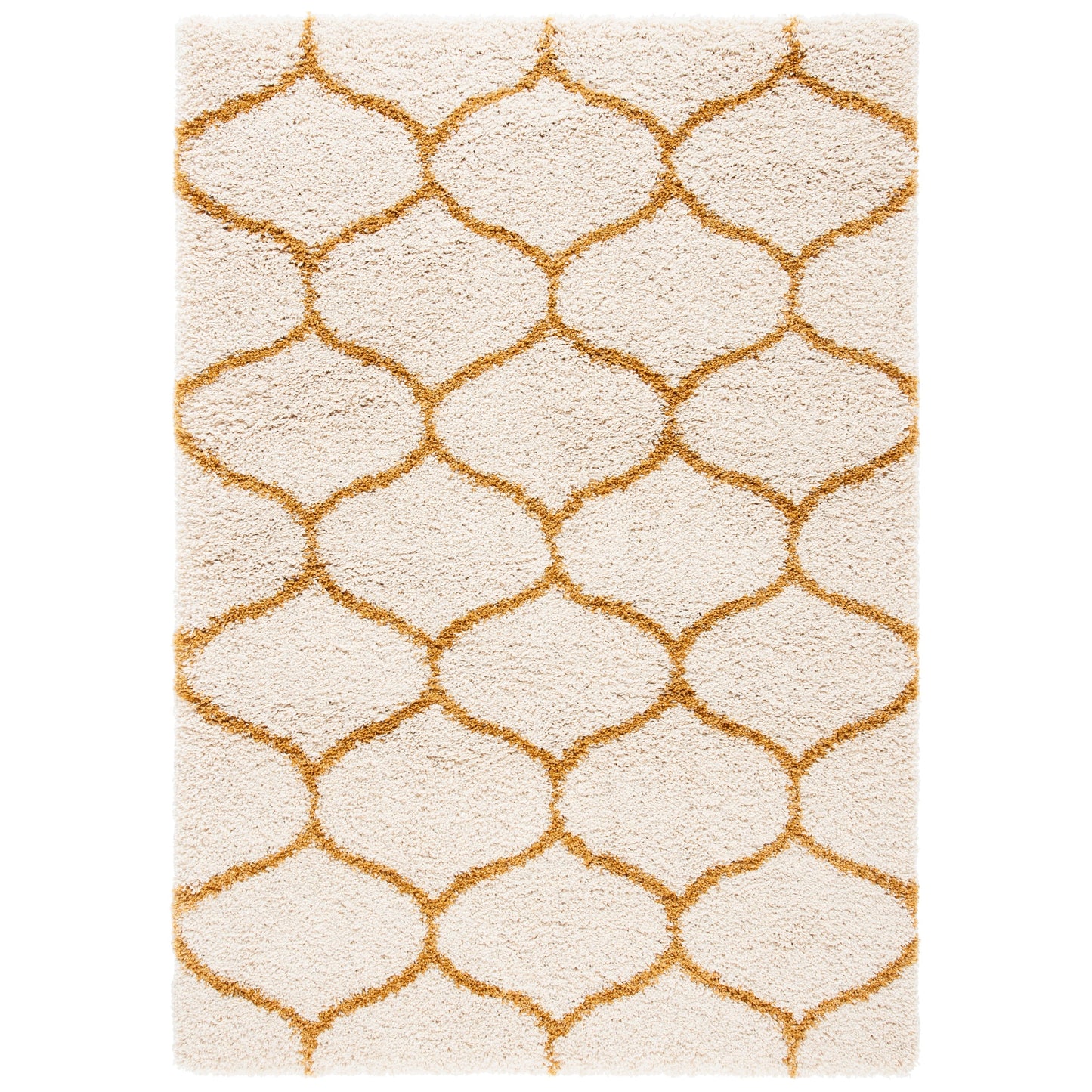 Tapis SAFAVIEH Hudson Shag Pushpa Trellis de 5 cm d'épaisseur