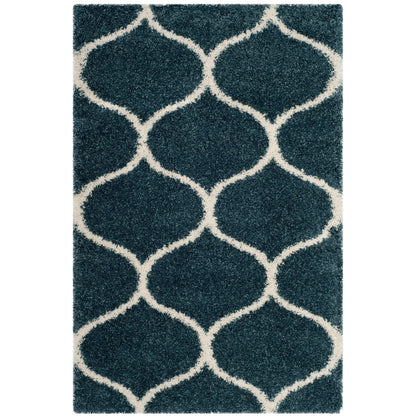 Tapis SAFAVIEH Hudson Shag Pushpa Trellis de 5 cm d'épaisseur