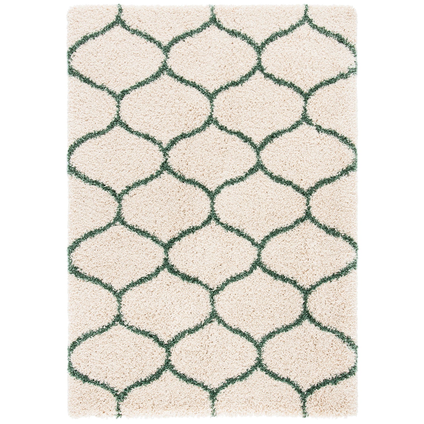 Tapis SAFAVIEH Hudson Shag Pushpa Trellis de 5 cm d'épaisseur