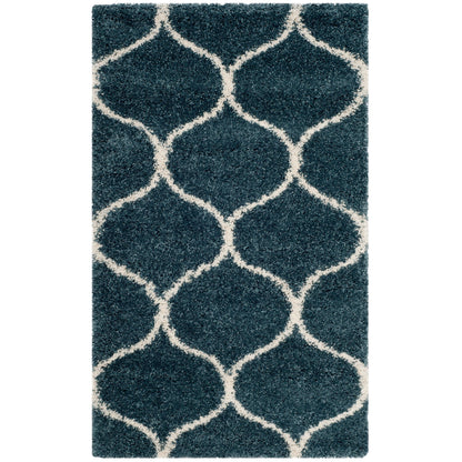 Tapis SAFAVIEH Hudson Shag Pushpa Trellis de 5 cm d'épaisseur