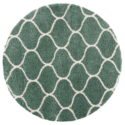 Tapis SAFAVIEH Hudson Shag Pushpa Trellis de 5 cm d'épaisseur