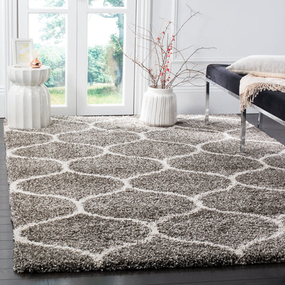 Tapis SAFAVIEH Hudson Shag Pushpa Trellis de 5 cm d'épaisseur