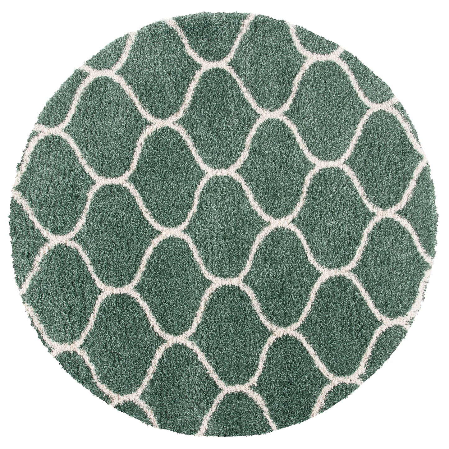 Tapis SAFAVIEH Hudson Shag Pushpa Trellis de 5 cm d'épaisseur