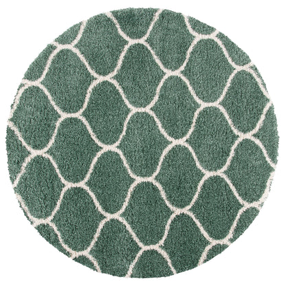 Tapis SAFAVIEH Hudson Shag Pushpa Trellis de 5 cm d'épaisseur