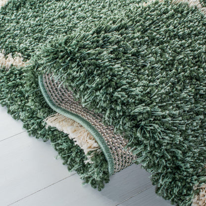 Tapis SAFAVIEH Hudson Shag Pushpa Trellis de 5 cm d'épaisseur