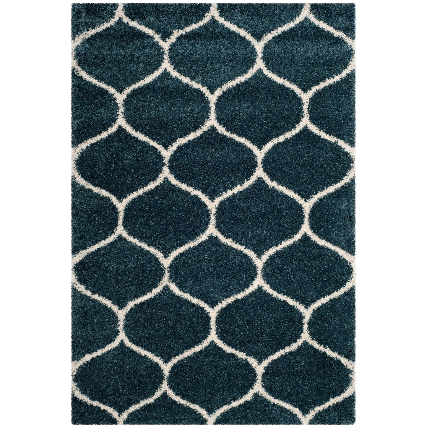 Tapis SAFAVIEH Hudson Shag Pushpa Trellis de 5 cm d'épaisseur