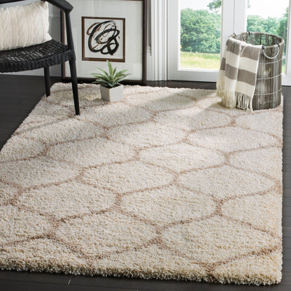 Tapis SAFAVIEH Hudson Shag Pushpa Trellis de 5 cm d'épaisseur