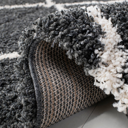 Tapis SAFAVIEH Hudson Shag Raili Diamond Trellis de 5 cm d'épaisseur