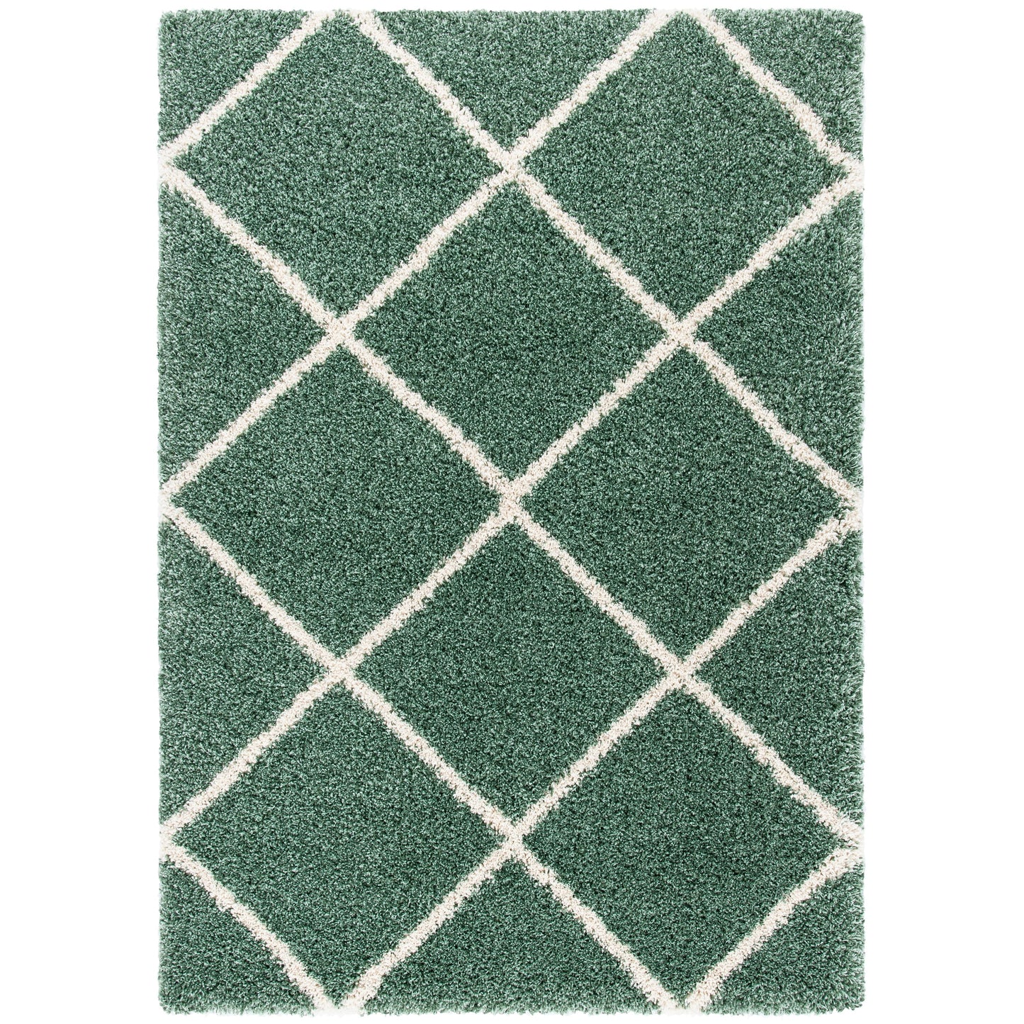 Tapis SAFAVIEH Hudson Shag Raili Diamond Trellis de 5 cm d'épaisseur