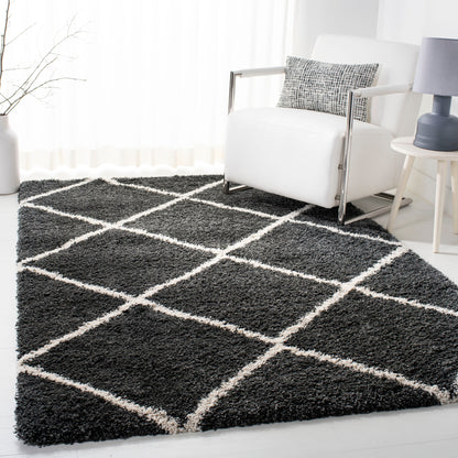 Tapis SAFAVIEH Hudson Shag Raili Diamond Trellis de 5 cm d'épaisseur