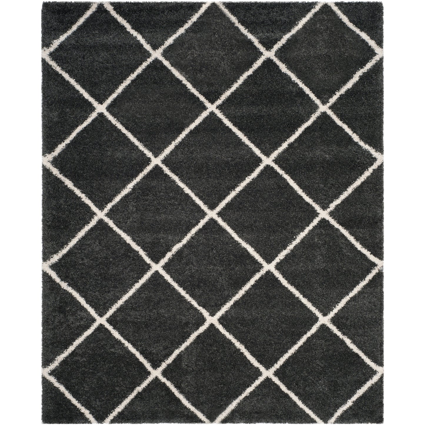 Tapis SAFAVIEH Hudson Shag Raili Diamond Trellis de 5 cm d'épaisseur