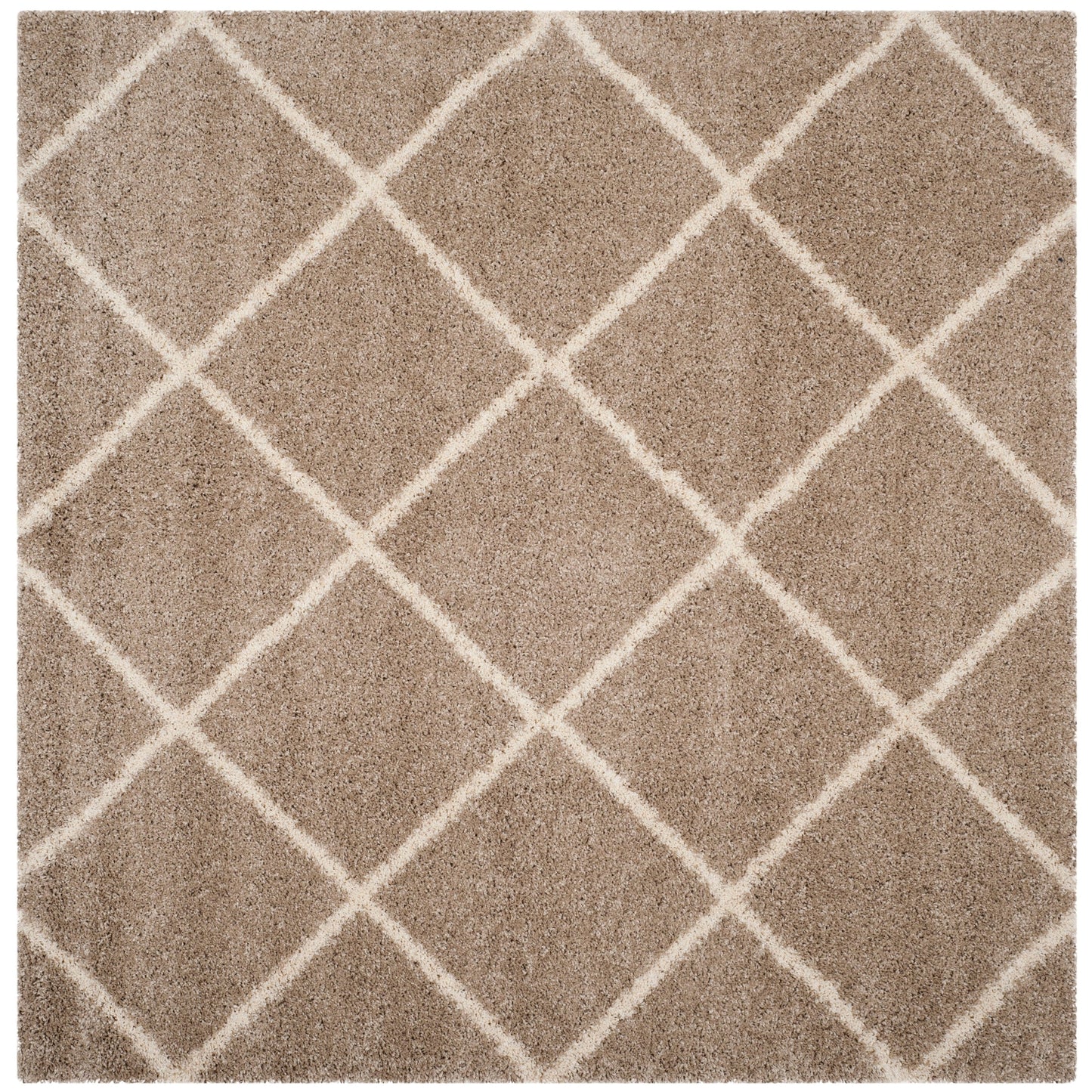Tapis SAFAVIEH Hudson Shag Raili Diamond Trellis de 5 cm d'épaisseur
