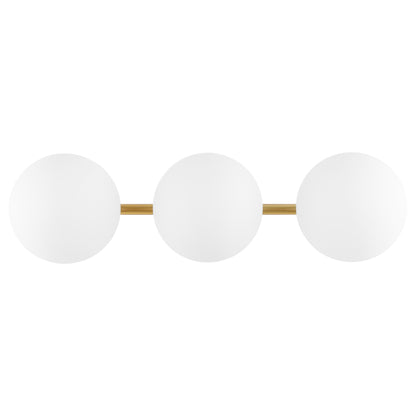 Applique murale traditionnelle SAFAVIEH Lighting Lambrini 21 (3 ampoules) - 6 L x 8 P x 21 H - 21 L x 8 P x 6 H