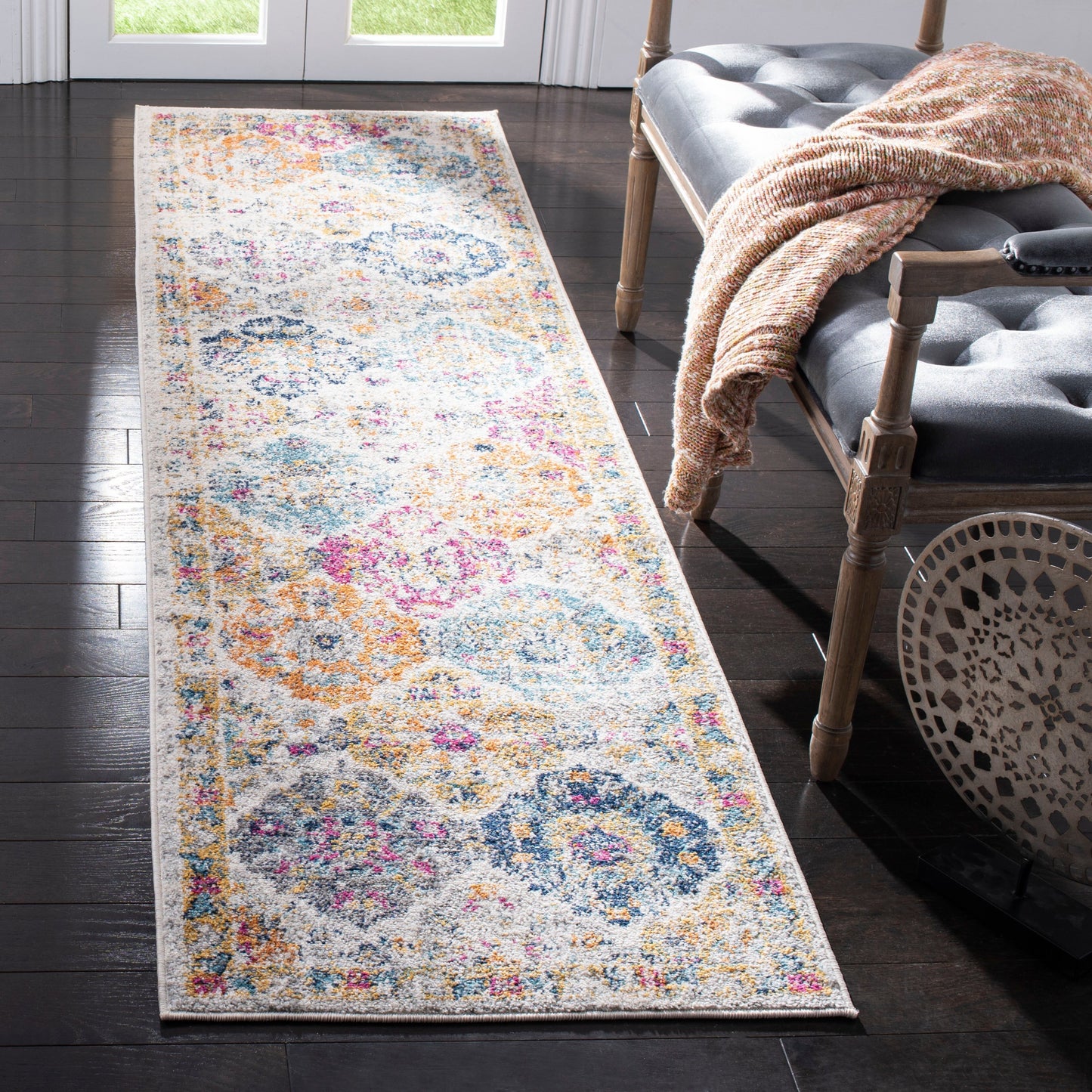 Tapis SAFAVIEH Madison Bettylou Boho Chic effet vieilli