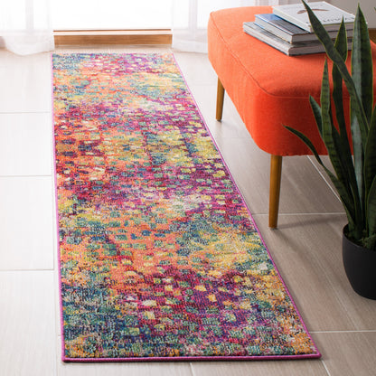 Tapis SAFAVIEH Madison Cherie moderne abstrait aquarelle