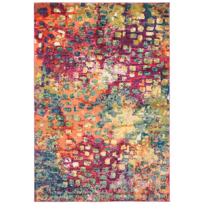 Tapis SAFAVIEH Madison Cherie moderne abstrait aquarelle