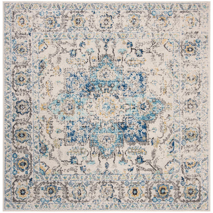 Tapis rustique vieilli SAFAVIEH Madison Delois Medallion à motif médaillon