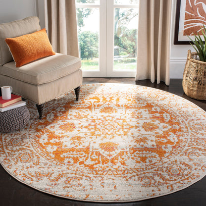 Tapis rustique vieilli SAFAVIEH Madison Delois Medallion à motif médaillon