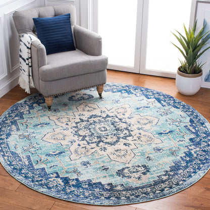 SAFAVIEH Tapis Madison Katelijne Boho médaillon vieilli