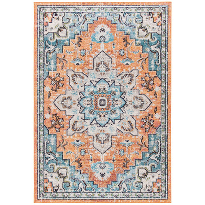 SAFAVIEH Tapis Madison Katelijne Boho médaillon vieilli