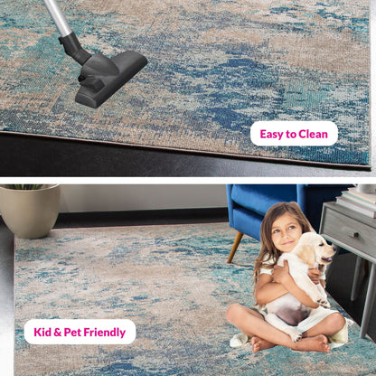 Tapis abstrait moderne SAFAVIEH Madison Lawanda