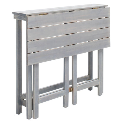 Ensemble de salon d'angle d'extérieur Kenna 3 pièces pour balcon SAFAVIEH - 39 L x 19 P x 33 H