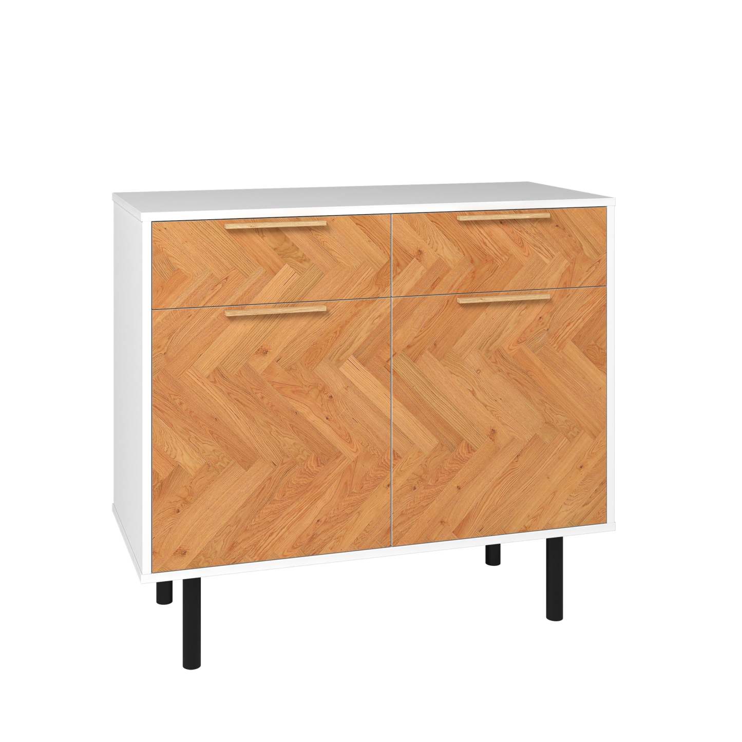 Liam Serveur - Blanc |Desserte Liam - blanche