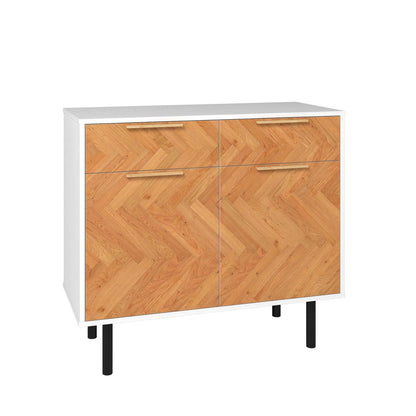 Liam Serveur - Blanc |Desserte Liam - blanche