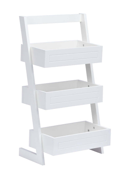 Signa I Storage Accent Cabinet - Blanc|Armoire décorative de rangement Signa I - blanche