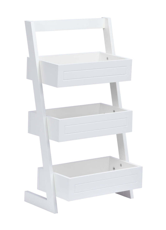 Signa I Storage Accent Cabinet - Blanc|Armoire décorative de rangement Signa I - blanche