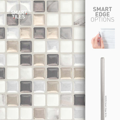 Smart Tiles peler et coller 4 feuilles 12 x 10 dosseret - Minimo Noche