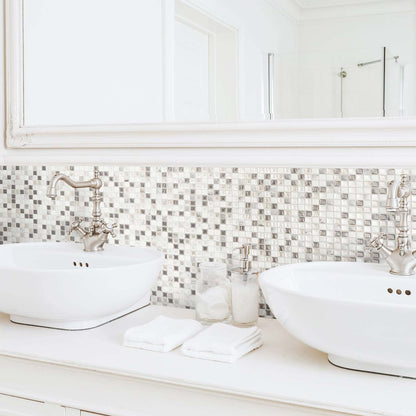 Smart Tiles peler et coller 4 feuilles 12 x 10 dosseret - Minimo Noche