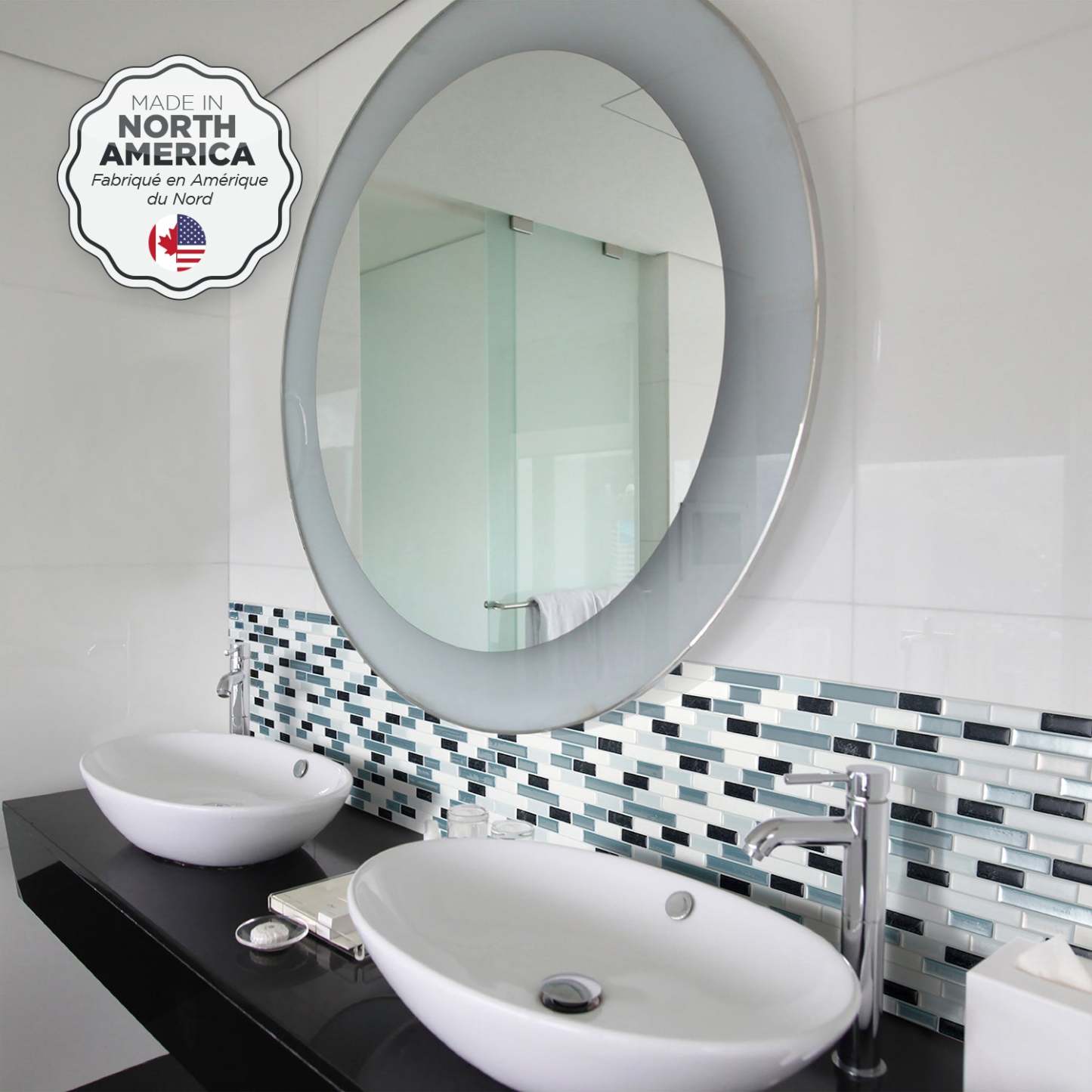 Carrelage adhésif Smart Tiles 4 feuilles 10 x 9 - Muretto Brina