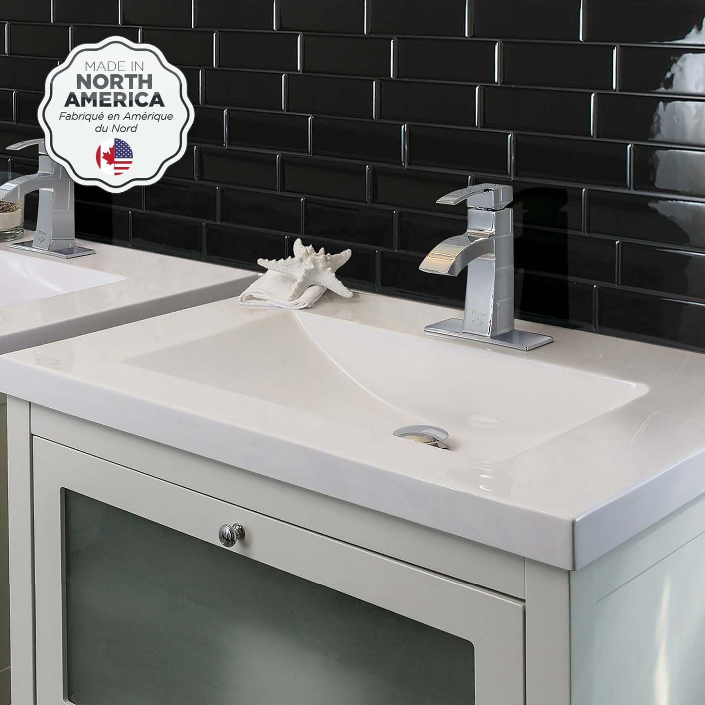 Smart Tiles peler et coller 4 feuilles 12 x 9 Dosseret - Metro Nero