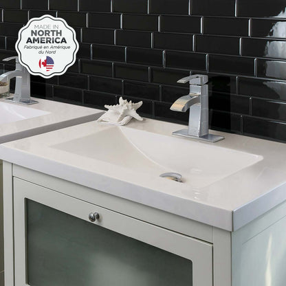 Smart Tiles peler et coller 4 feuilles 12 x 9 Dosseret - Metro Nero