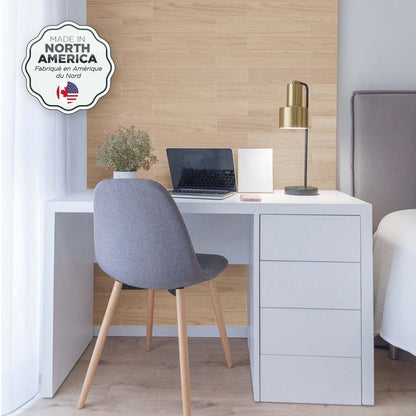 Dosseret Smart Tiles Peel and Stick 2-Sheet 23 x 12 - Norway Oak|Dosseret Smart Tiles peler et coller 23 x 12, 2 feuilles - Norway Oak