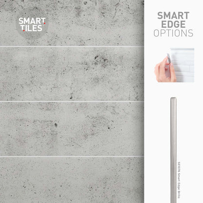 Carrelage adhésif Smart Tiles 2 feuilles 23 x 12 - Norvège Alta|Dosseret Smart Tiles peler et coller 23 x 12, 2 feuilles - Norvège Alta