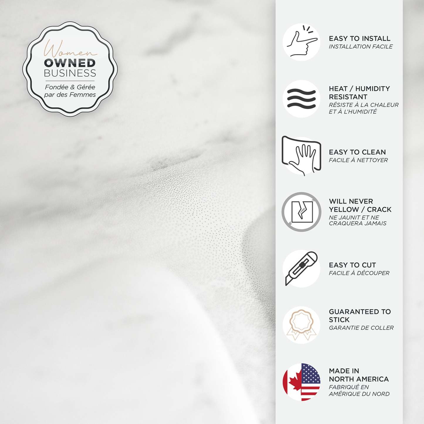 Dosseret Smart Tiles Peel and Stick 2 feuilles 21 x 11 - Brik Zurich|Dosseret Smart Tiles peler et coller 21 x 11, 2 feuilles - Brik Zurich