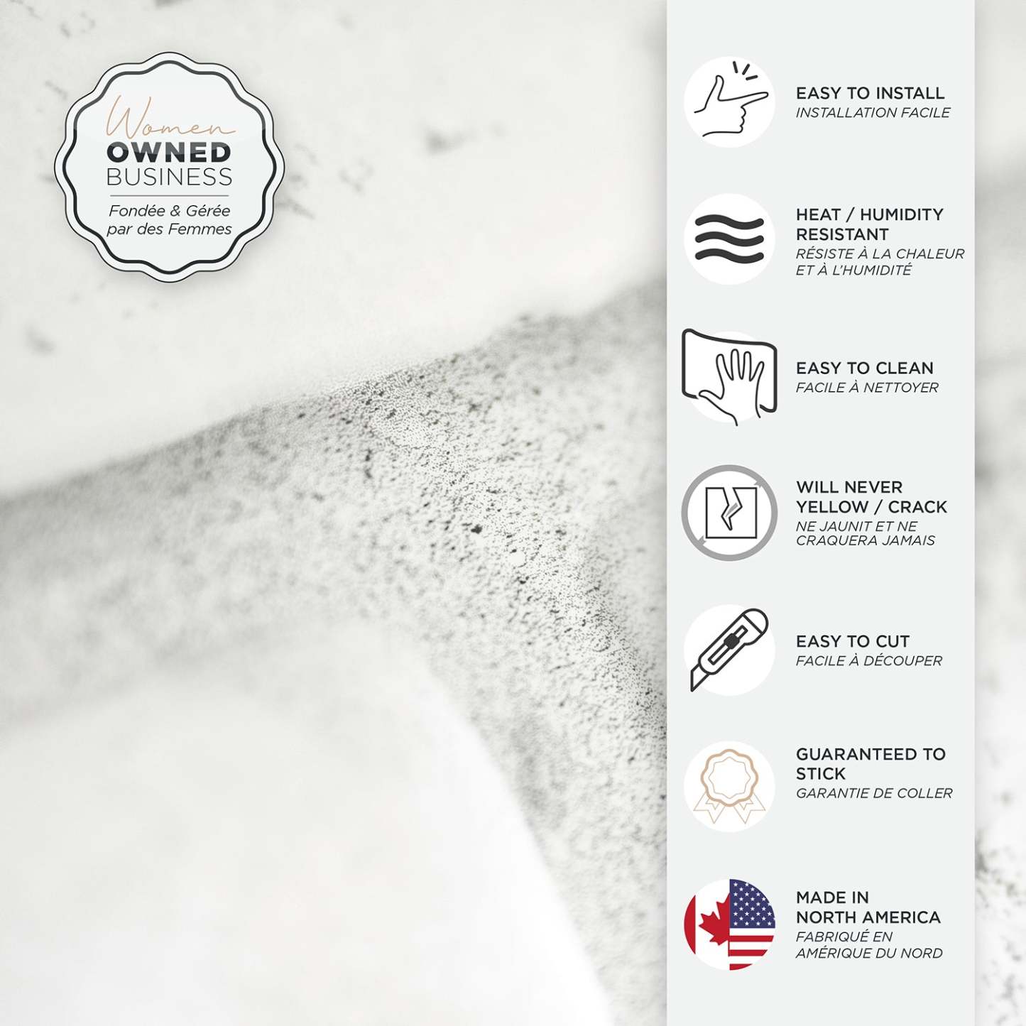 Dosseret Smart Tiles Peel and Stick 2-Sheet 21 x 11 - Brik Sidney|Dosseret Smart Tiles peler et coller 21 x 11, 2 feuilles - Brik Sidney