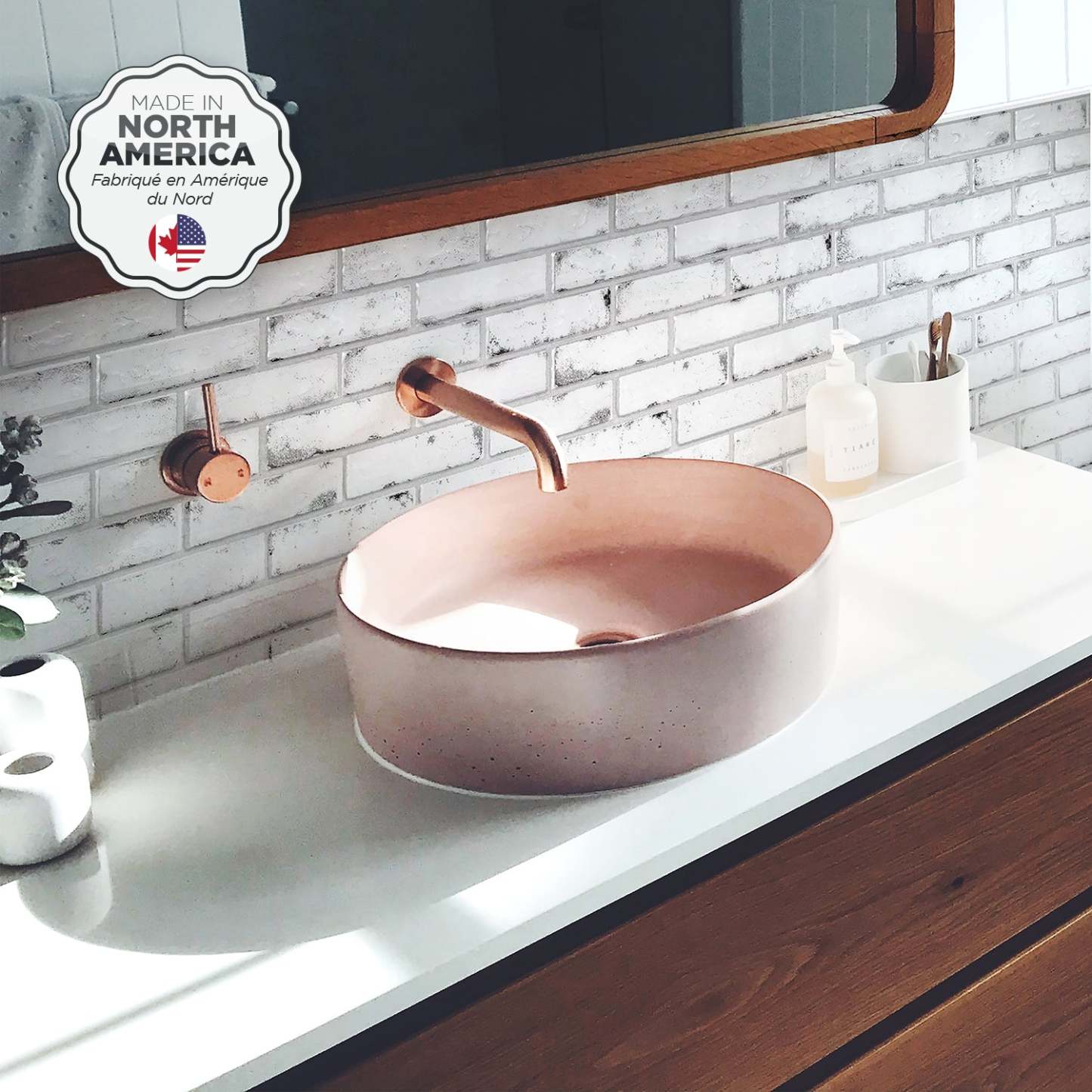 Dosseret Smart Tiles Peel and Stick 2-Sheet 21 x 11 - Brik Sidney|Dosseret Smart Tiles peler et coller 21 x 11, 2 feuilles - Brik Sidney